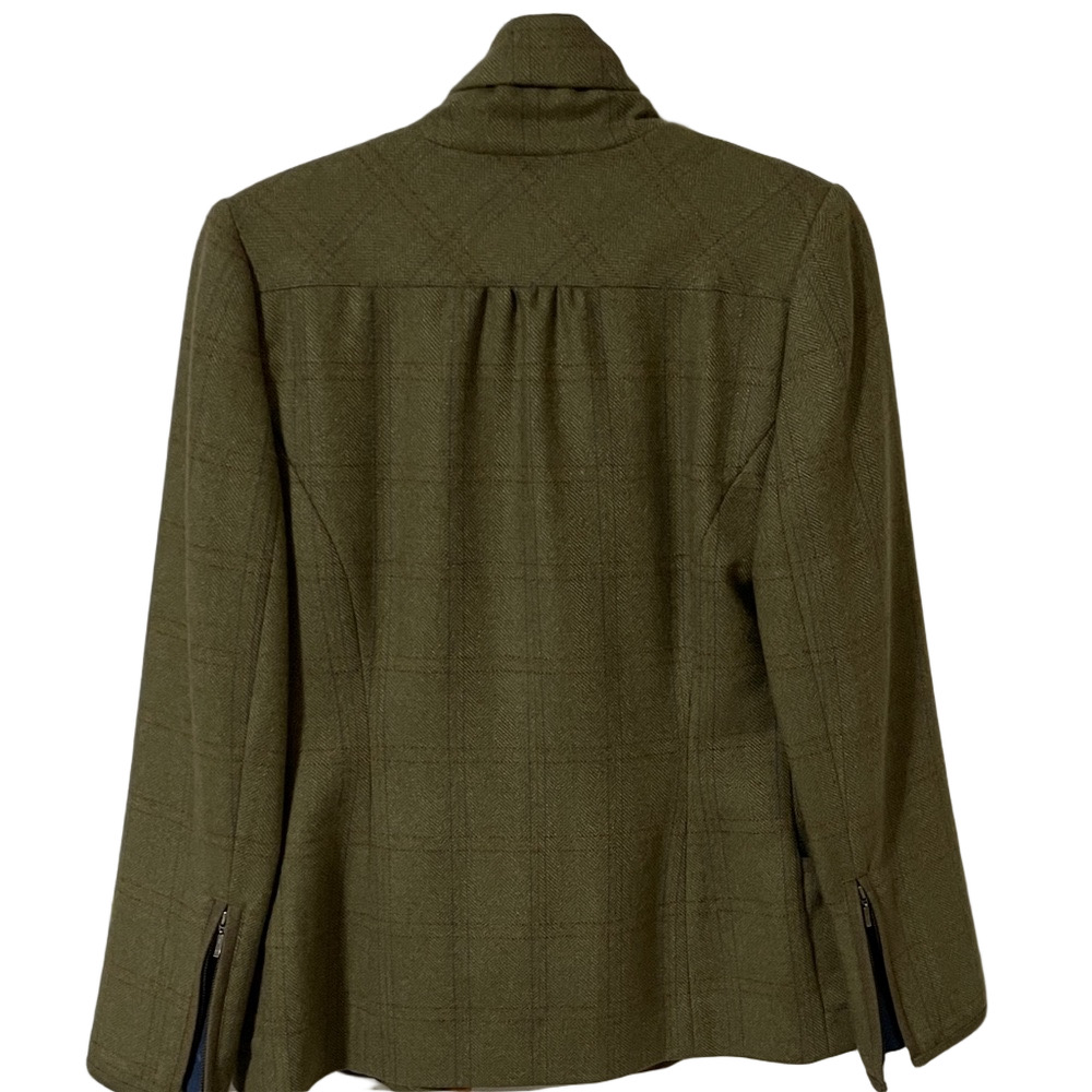 DuBarry of Ireland Plaid Tweed Jacket Size 8UK - Picture 8 of 16